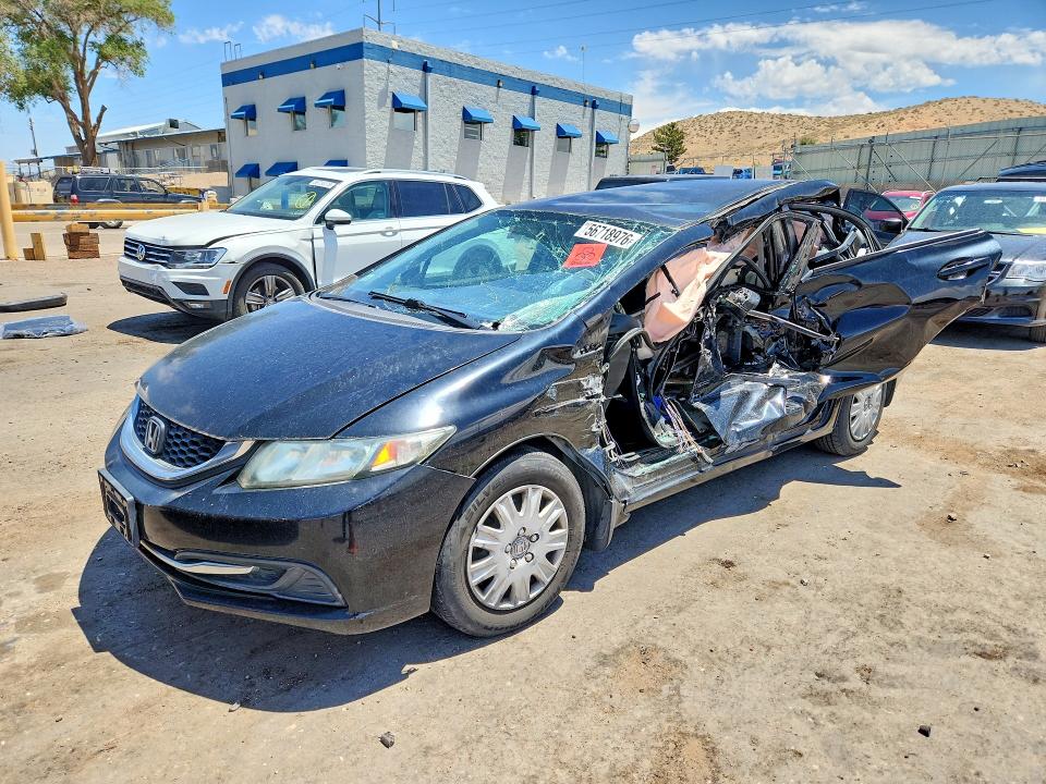 56718976 :رقم المزاد ، 19XFB2F52FE250181 vin ، 2015 Honda Civic مزاد بيع