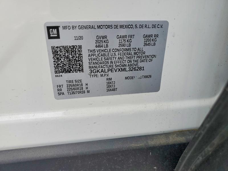 Продаж на аукціоні авто 2021 Gmc Terrain, vin: 3GKALPEVXML326281, номер лоту: 57780796
