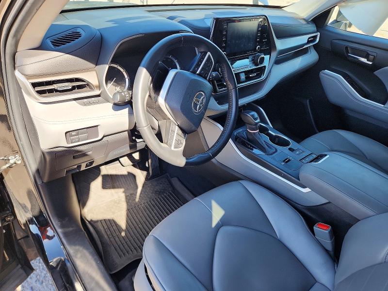 2022 Toyota Highlander მანქანა იყიდება აუქციონზე, vin: 5TDHZRAH6NS118446, აუქციონის ნომერი: 59018496