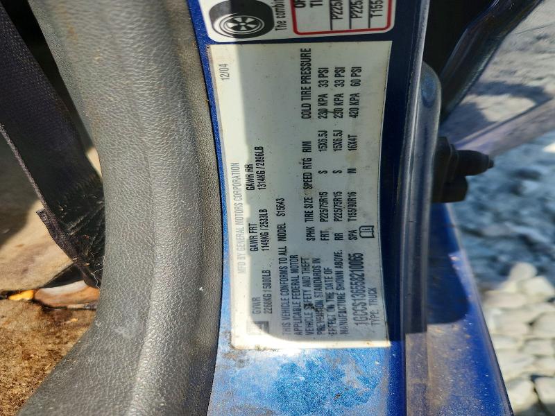 58255416 :رقم المزاد ، 1GCCS136558210065 vin ، 2005 Chevrolet Colorado مزاد بيع