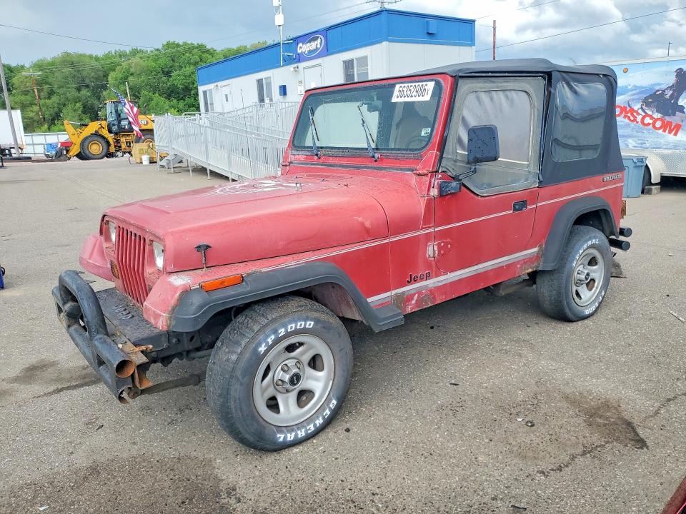 56352986 :رقم المزاد ، 2BCCZ81J1HB535374 vin ، 1987 Jeep Wrangler مزاد بيع