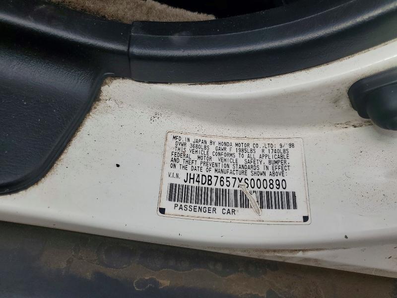 Aukcja sprzedaży 1999 Acura Integra, vin: JH4DB7657XS000890, numer aukcji: 58157996