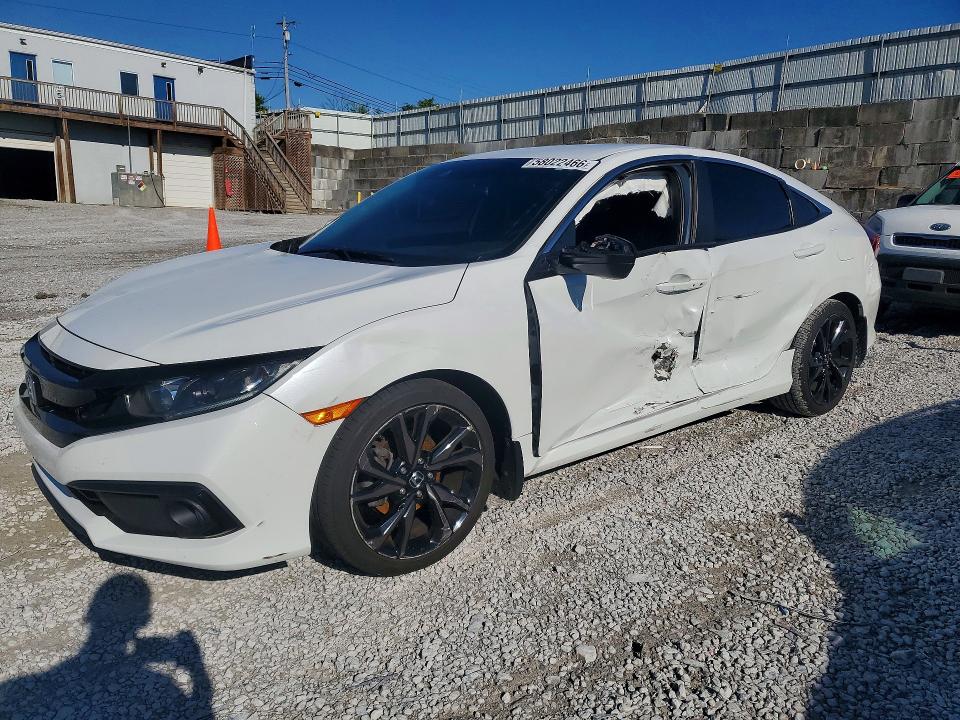 Aukcja sprzedaży 2021 Honda Civic, vin: 19XFC2F82ME001397, numer aukcji: 58022466