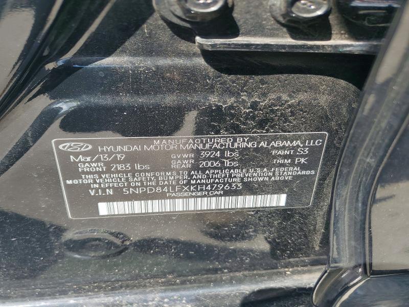 Продажа на аукционе авто 2019 Hyundai Elantra, vin: 5NPD84LFXKH479633, номер лота: 55742656