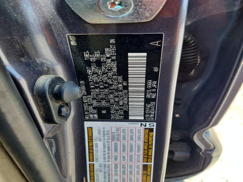 2008 Toyota 4runner მანქანა იყიდება აუქციონზე, vin: JTEZU14R08K002708, აუქციონის ნომერი: 85978015