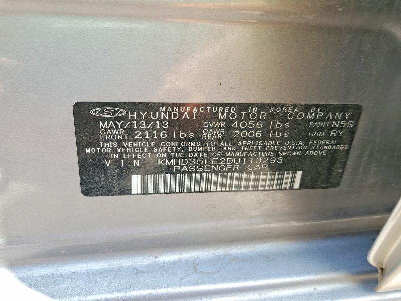 Aukcja sprzedaży 2013 Hyundai Elantra Gt, vin: KMHD35LE2DU113293, numer aukcji: 58150786