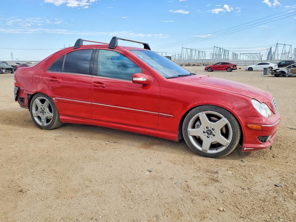 58746506 :رقم المزاد ، WDBRF40J35F713063 vin ، 2005 Mercedes-benz C مزاد بيع