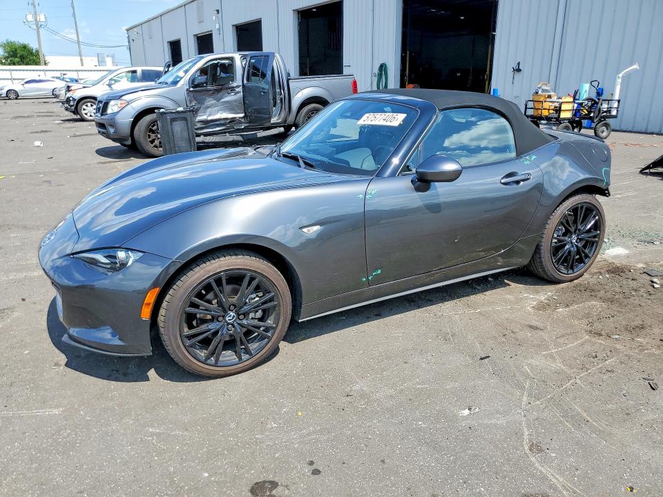 57577406 :رقم المزاد ، JM1NDAD75S0659007 vin ، 2025 Mazda Mx-5 Miata مزاد بيع