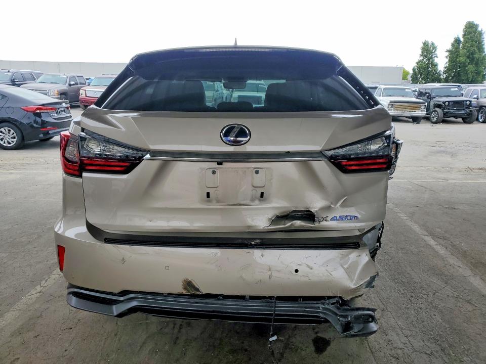 58628916 :رقم المزاد ، 2T2BGMCA3HC012107 vin ، 2017 Lexus Rx 450h مزاد بيع