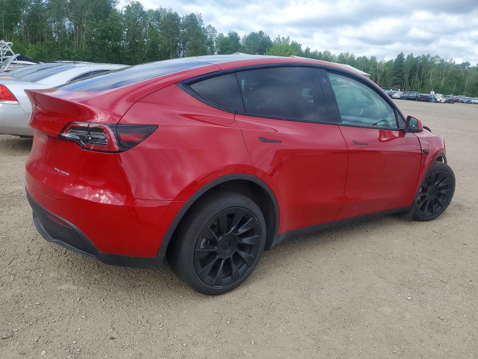 2022 Tesla Model Y მანქანა იყიდება აუქციონზე, vin: 7SAYGDEE0NF512993, აუქციონის ნომერი: 57128746