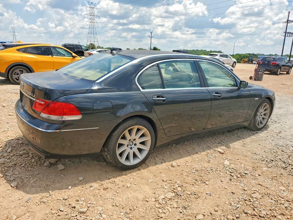 2006 Bmw 750 მანქანა იყიდება აუქციონზე, vin: WBAHN83576DT29920, აუქციონის ნომერი: 54134406