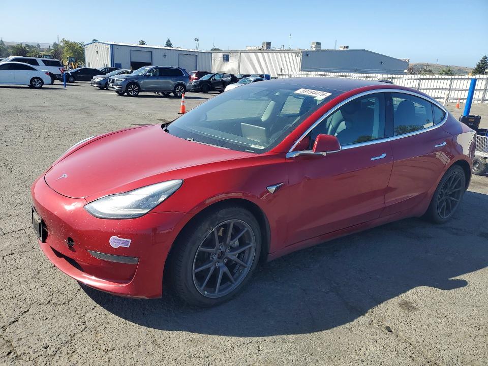 Продажа на аукционе авто 2018 Tesla Model 3, vin: 5YJ3E1EB7JF129726, номер лота: 59194476