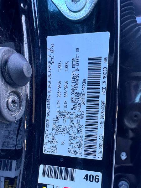 Продажа на аукционе авто 2023 Toyota Tacoma, vin: 3TMDZ5BN9PM149379, номер лота: 59663526