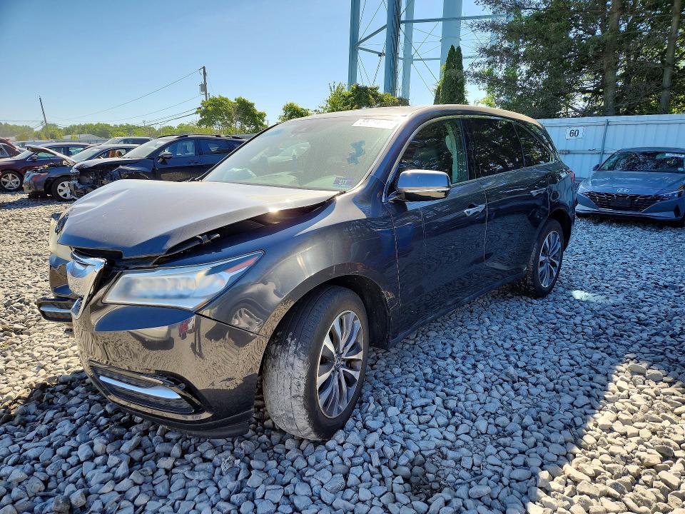Продажа на аукционе авто 2016 Acura Mdx, vin: 5FRYD4H42GB036370, номер лота: 55944476