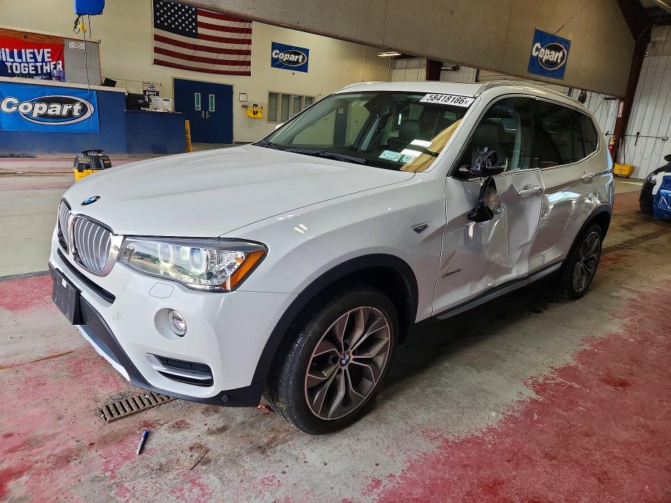 Aukcja sprzedaży 2017 Bmw X3, vin: 5UXWX9C59H0T11910, numer aukcji: 58418186
