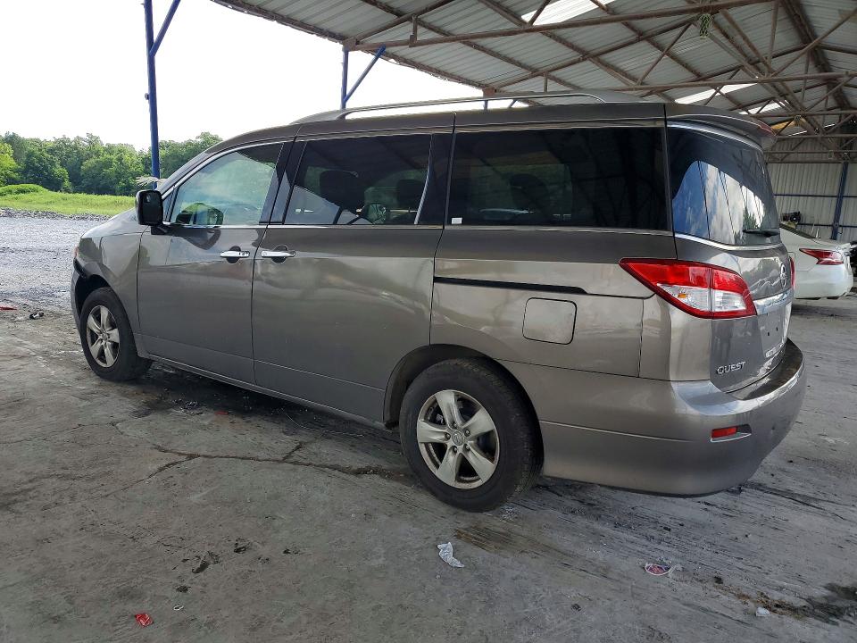 2016 Nissan Quest მანქანა იყიდება აუქციონზე, vin: JN8AE2KP4G9154880, აუქციონის ნომერი: 56632236