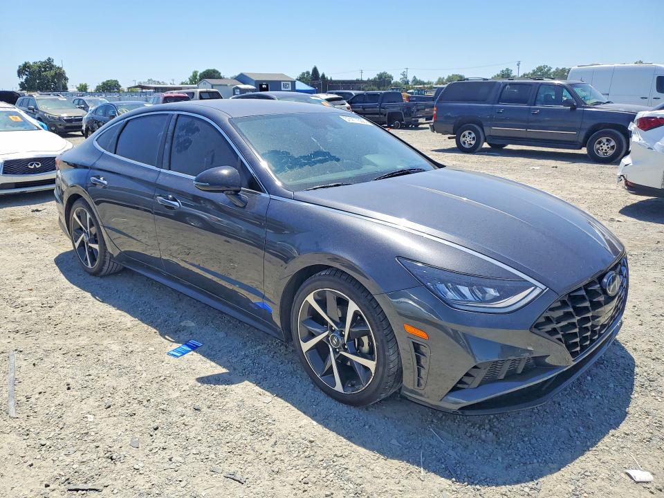 Продажа на аукционе авто 2021 Hyundai Sonata, vin: 5NPEJ4J2XMH123162, номер лота: 57417506