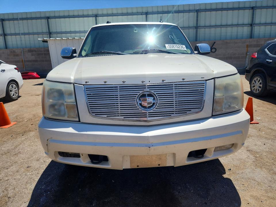 2005 Cadillac Escalade მანქანა იყიდება აუქციონზე, vin: 1GYEK63N85R243823, აუქციონის ნომერი: 55815236