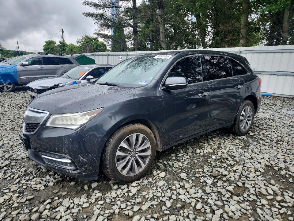 Продажа на аукционе авто 2016 Acura Mdx, vin: 5FRYD4H47GB029057, номер лота: 58540906
