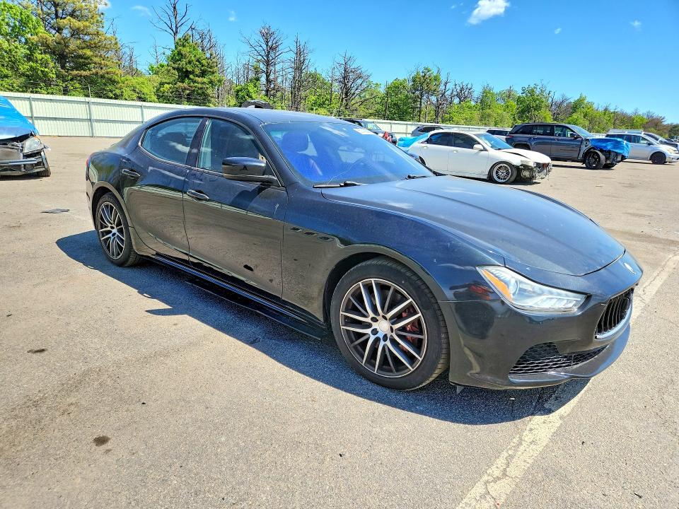 2015 Maserati Ghibli მანქანა იყიდება აუქციონზე, vin: ZAM57XSA3F1162137, აუქციონის ნომერი: 55743866