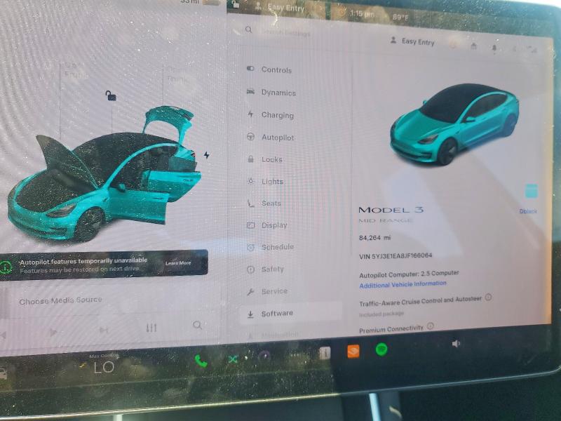 Продажа на аукционе авто 2018 Tesla Model 3, vin: 5YJ3E1EA8JF166064, номер лота: 57063876