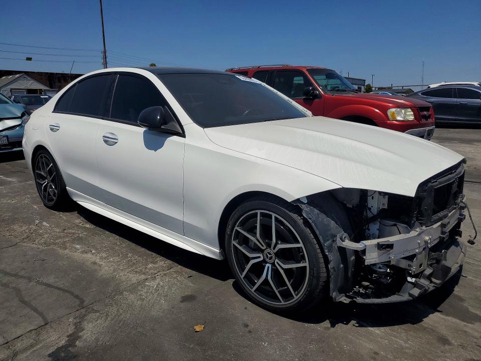 2022 Mercedes-benz C მანქანა იყიდება აუქციონზე, vin: W1KAF4GBXNR055520, აუქციონის ნომერი: 56466896
