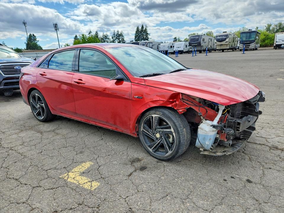 2022 Hyundai Elantra მანქანა იყიდება აუქციონზე, vin: KMHLR4AF7NU327021, აუქციონის ნომერი: 59316946