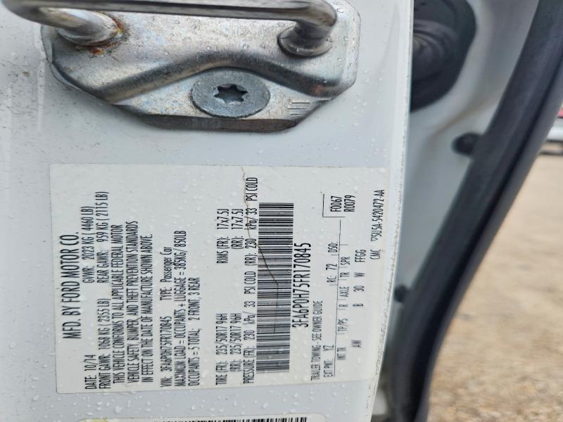 57632646 :رقم المزاد ، 3FA6P0H75FR170845 vin ، 2015 Ford Fusion مزاد بيع