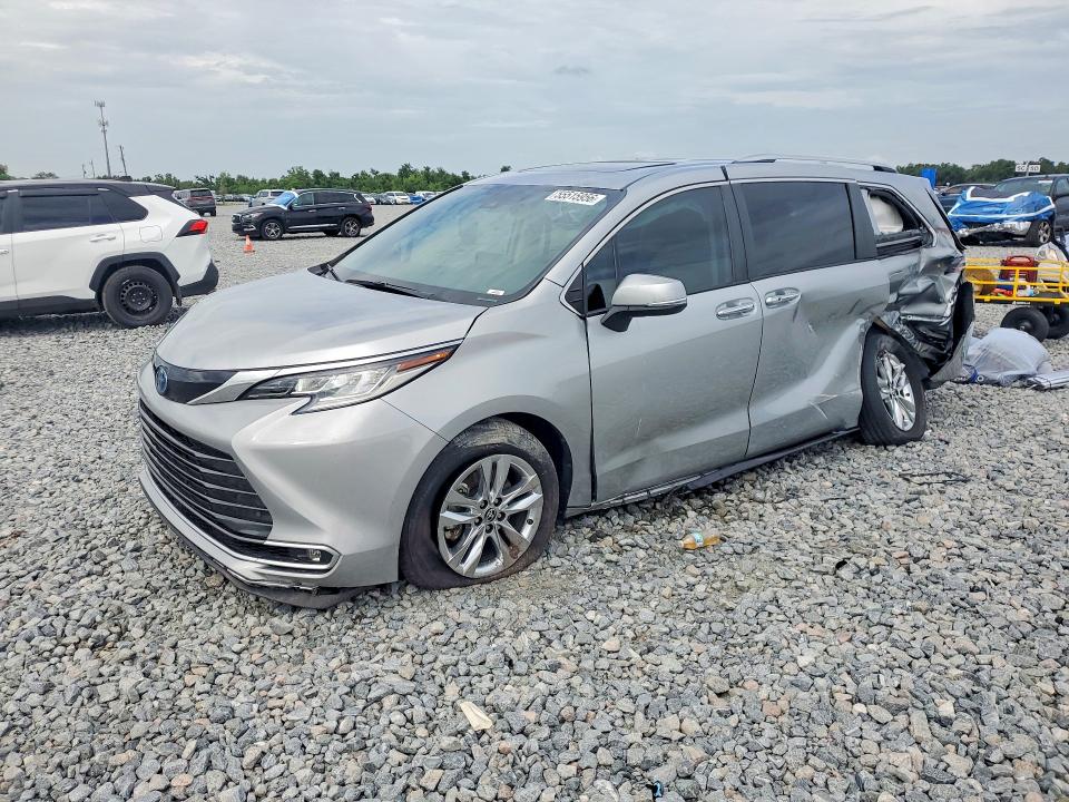 55515956 :رقم المزاد ، 5TDZSKFCXPS107109 vin ، 2023 Toyota Sienna مزاد بيع