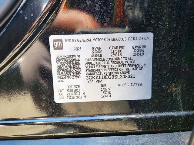 Продажа на аукционе авто 2025 Gmc Terrain, vin: 3GKALUEG9SL308321, номер лота: 57149066