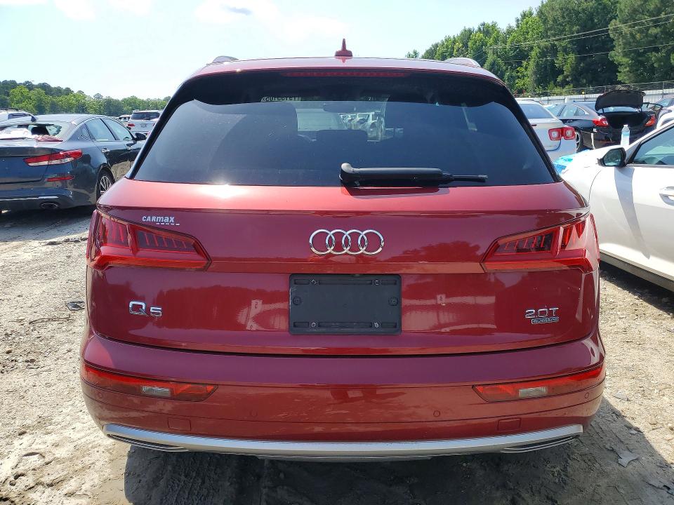 2018 Audi Q5 მანქანა იყიდება აუქციონზე, vin: WA1BNAFYXJ2221800, აუქციონის ნომერი: 79135105