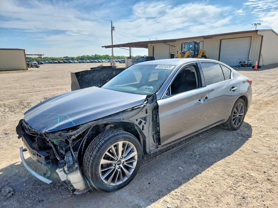 Продажа на аукционе авто 2018 Infiniti Q50, vin: JN1EV7AR0JM437572, номер лота: 55924526