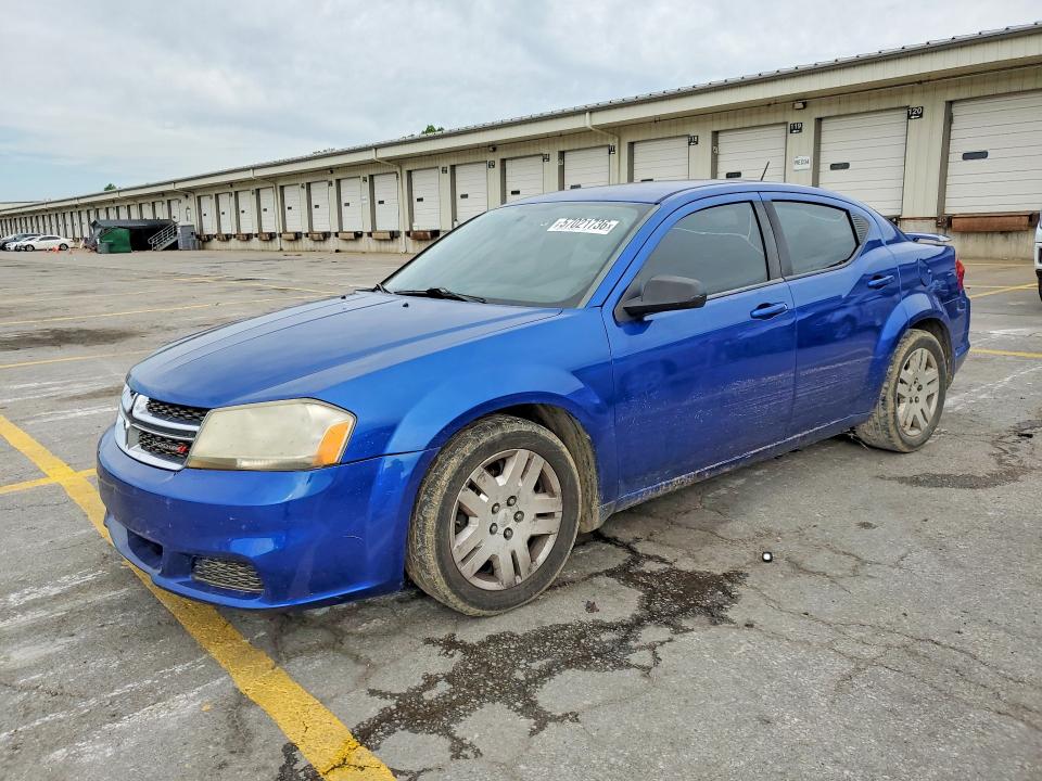 Auction sale of the 2013 Dodge Avenger, vin: 1C3CDZAG2DN748120, lot number: 57021736