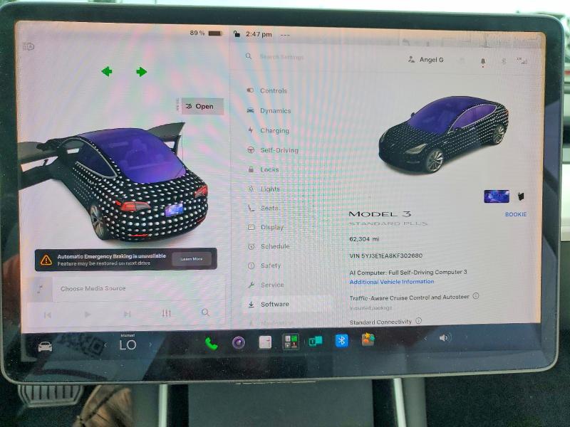 Продажа на аукционе авто 2019 Tesla 3, vin: 5YJ3E1EA8KF302680, номер лота: 58565836