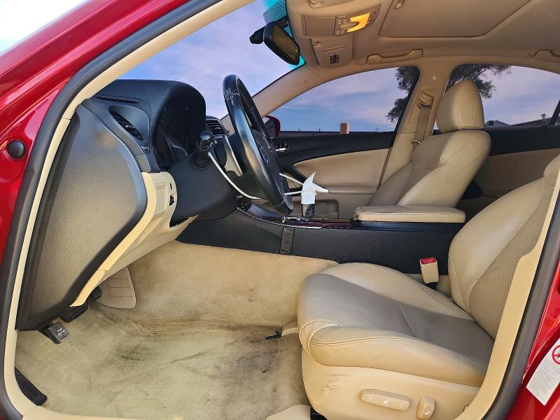 Aukcja sprzedaży 2007 Lexus Is, vin: JTHBK262572028185, numer aukcji: 55651496