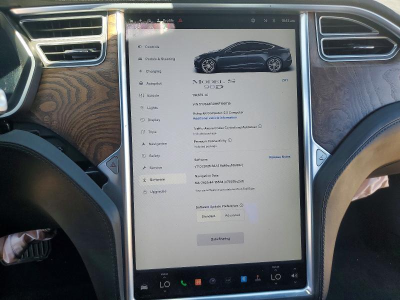 Продаж на аукціоні авто 2017 Tesla Model S, vin: 5YJSA1E29HF199715, номер лоту: 57883076