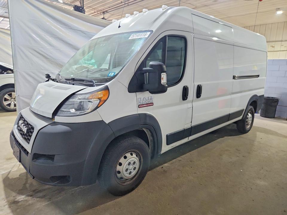 57146816 :رقم المزاد ، 3C6TRVDG0LE126031 vin ، 2020 Ram Promaster 2500 مزاد بيع