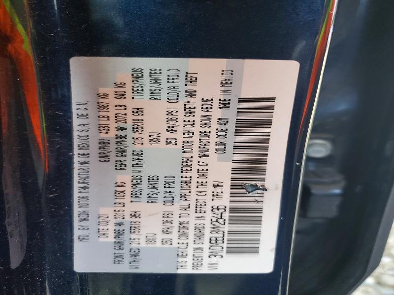 Aukcja sprzedaży 2021 Mazda Cx-30, vin: 3MVDMBBL8MM254436, numer aukcji: 58268576