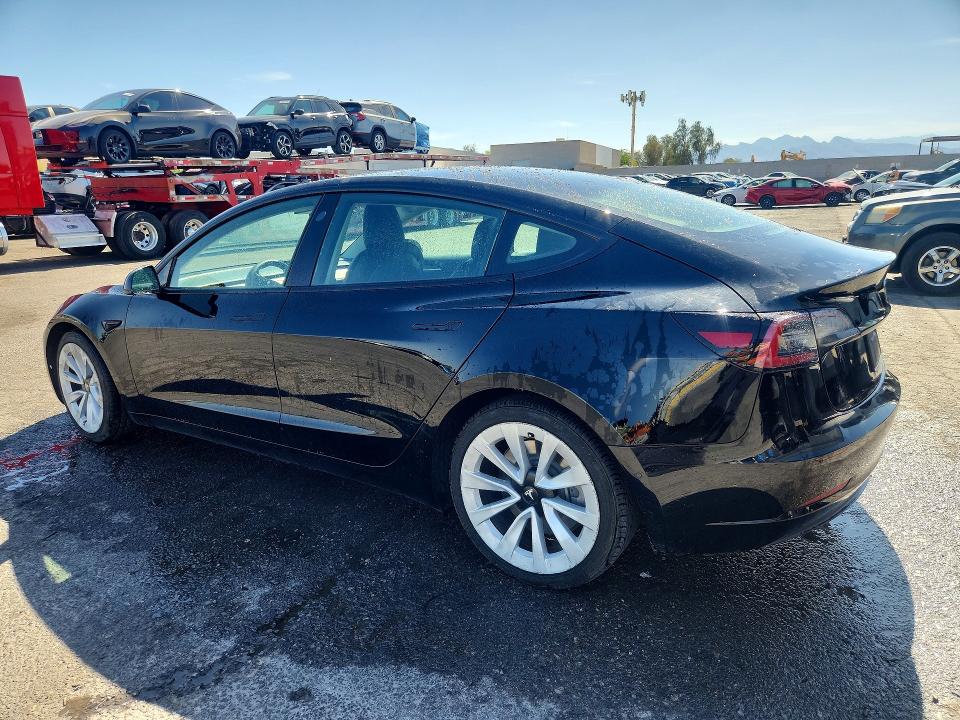 2022 Tesla Model 3 მანქანა იყიდება აუქციონზე, vin: 5YJ3E1EA4NF286594, აუქციონის ნომერი: 55919526