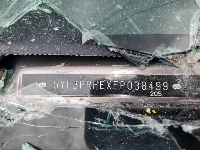 Aukcja sprzedaży 2014 Toyota Corolla, vin: 5YFBPRHEXEP038499, numer aukcji: 55701466