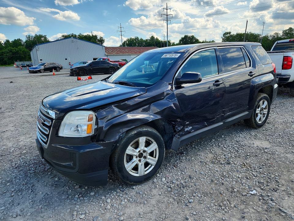 2016 Gmc Terrain მანქანა იყიდება აუქციონზე, vin: 2GKFLSEK7G6191512, აუქციონის ნომერი: 56710576