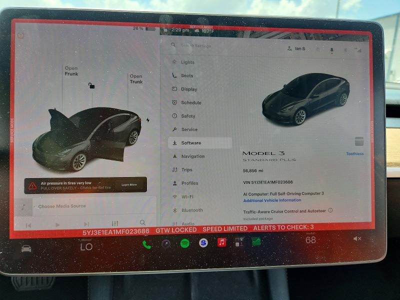 2021 Tesla Model 3 მანქანა იყიდება აუქციონზე, vin: 5YJ3E1EA1MF023686, აუქციონის ნომერი: 57781986