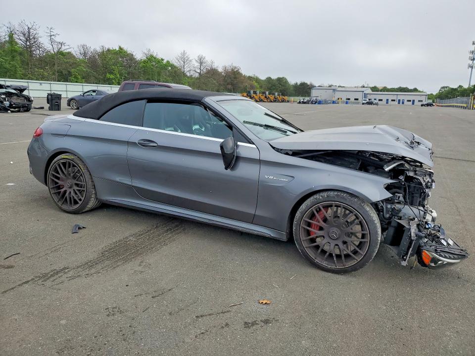 55996216 :رقم المزاد ، WDDWK8HB5HF491706 vin ، 2017 Mercedes-benz C مزاد بيع