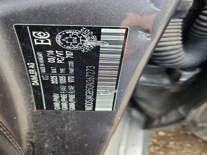 Продажа на аукционе авто 2016 Mercedes-benz Cla, vin: WDDSJ4GB5GN367273, номер лота: 51692706