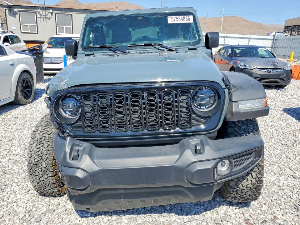57584836 :رقم المزاد ، 1C4RJXN6XSW578553 vin ، 2025 Jeep Wrangler مزاد بيع