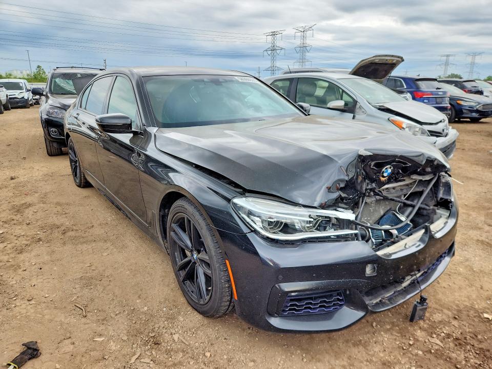 58360926 :رقم المزاد ، WBA7F2C57JG423678 vin ، 2018 Bmw 750 مزاد بيع