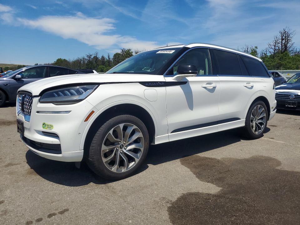 58585496 :رقم المزاد ، 5LMYJ8XY7PNL00182 vin ، 2023 Lincoln Aviator مزاد بيع