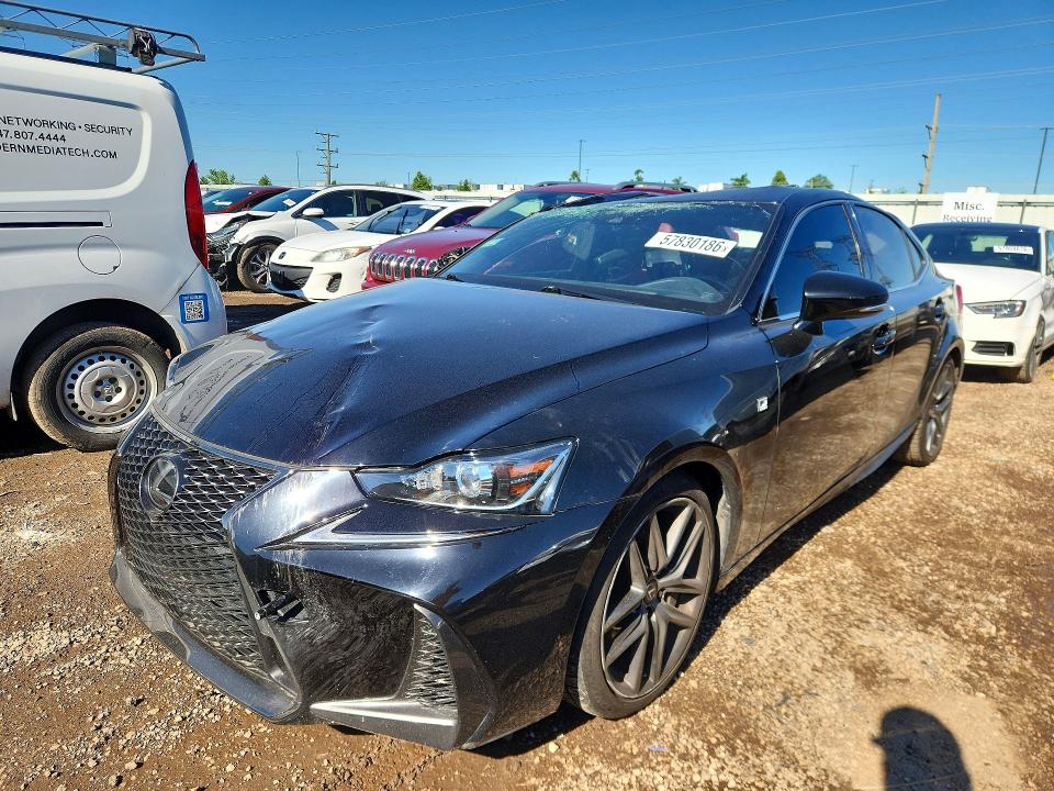 57830186 :رقم المزاد ، JTHC81D25K5036360 vin ، 2019 Lexus Is مزاد بيع