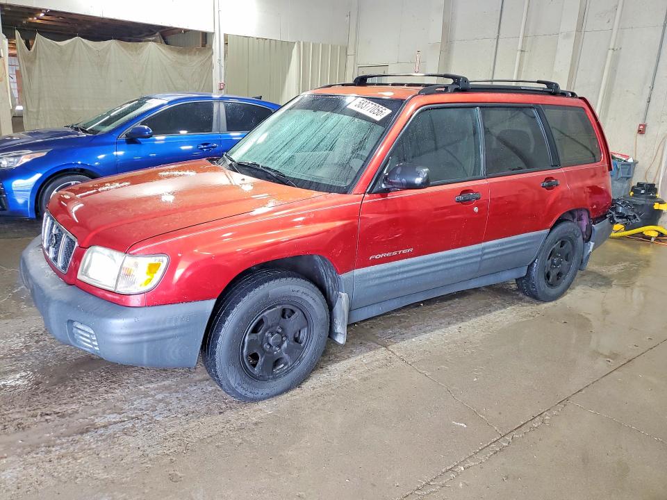 58377056 :رقم المزاد ، JF1SF63592G754371 vin ، 2002 Subaru Forester مزاد بيع