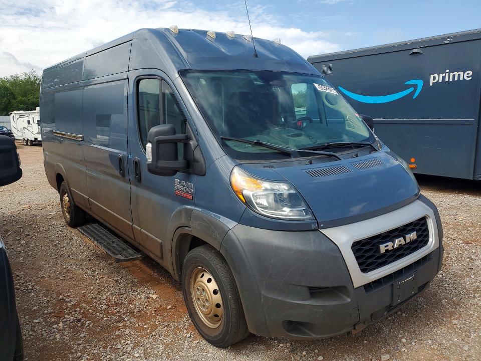 Продаж на аукціоні авто 2021 Ram Promaster 3500, vin: 3C6MRVJG9ME587190, номер лоту: 56423206